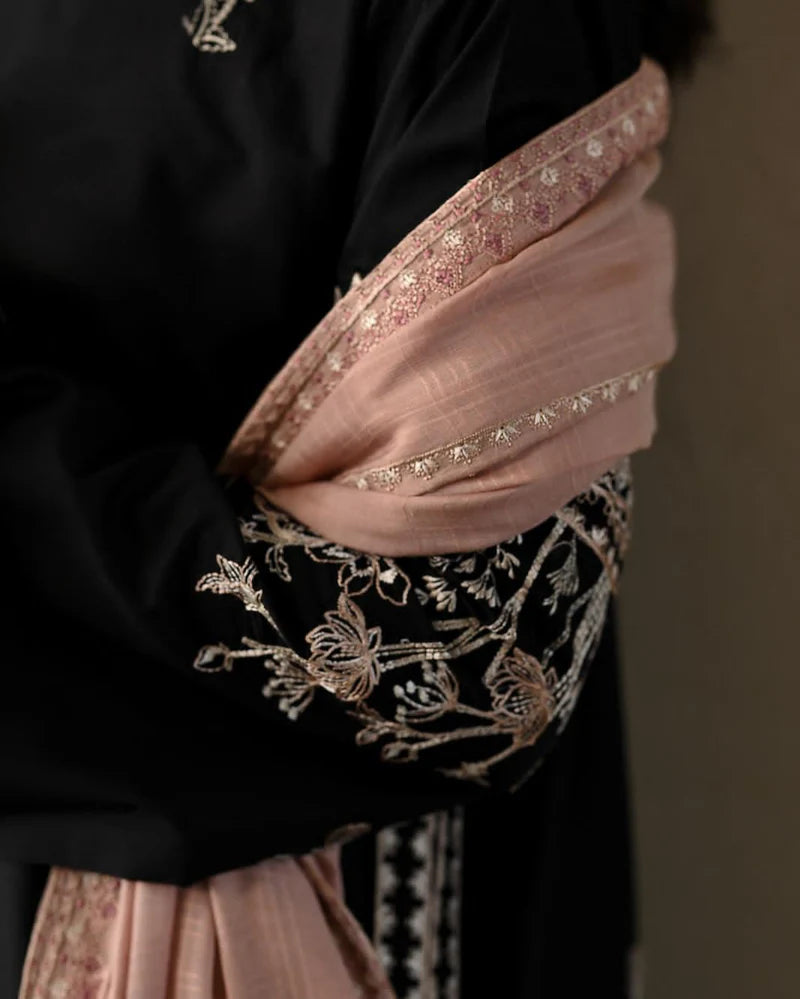 ZAIB LAWN LUXURY CO-ORD SET WITH FARSHI