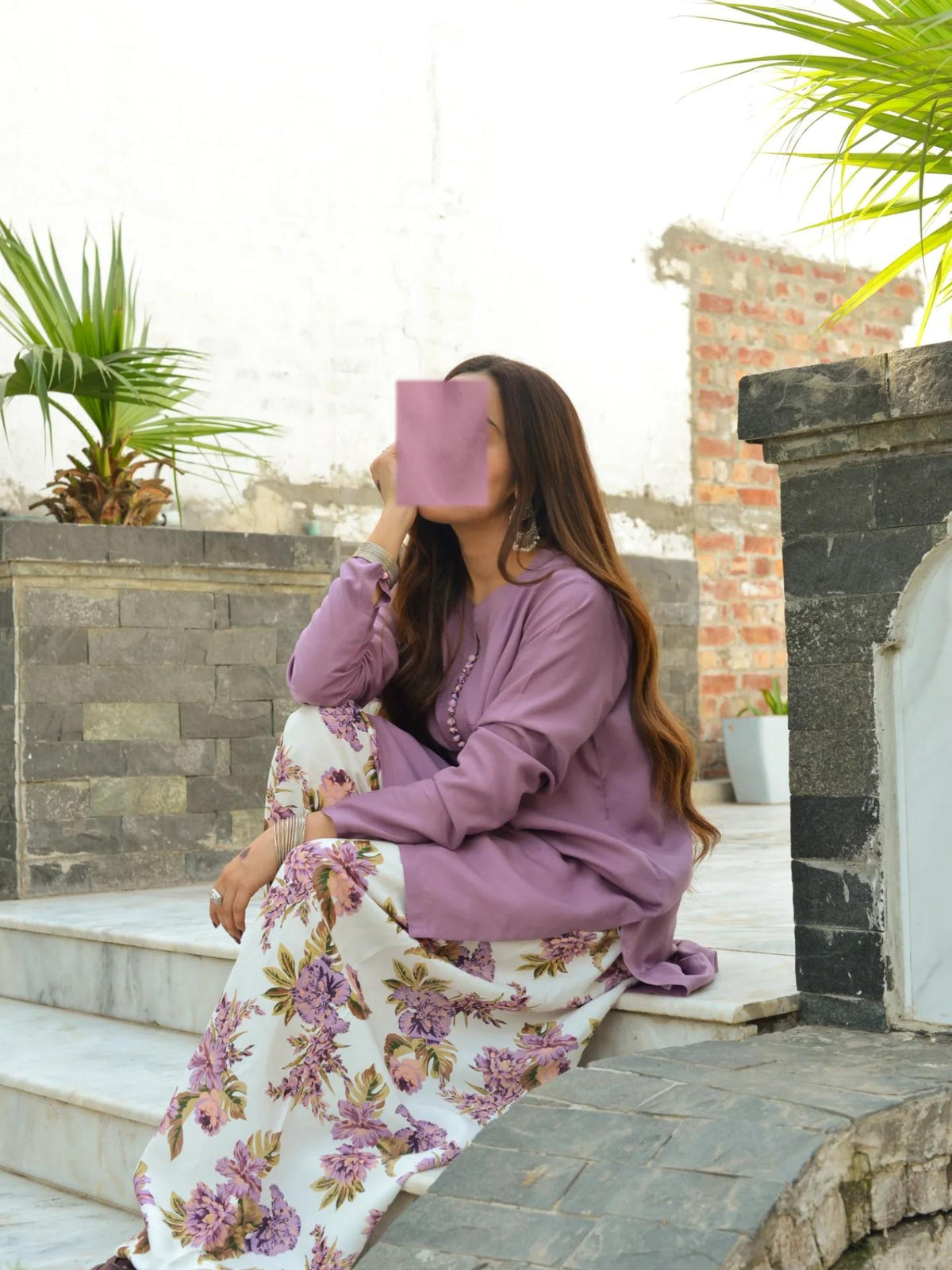 JENTRE 2PC ( PRINTED FARSHI SHALWAR )