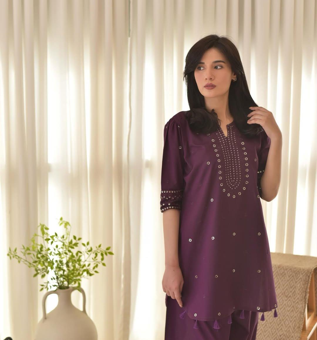 PURPLE AURA LAWN 3PC
