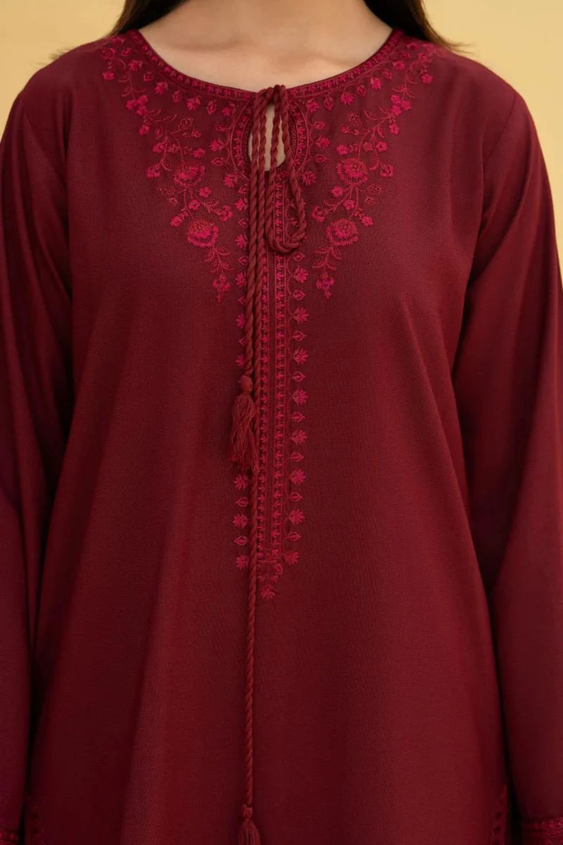 MEHERZA 3PC WITH SHAWL ( FARSHI SHALWAR )