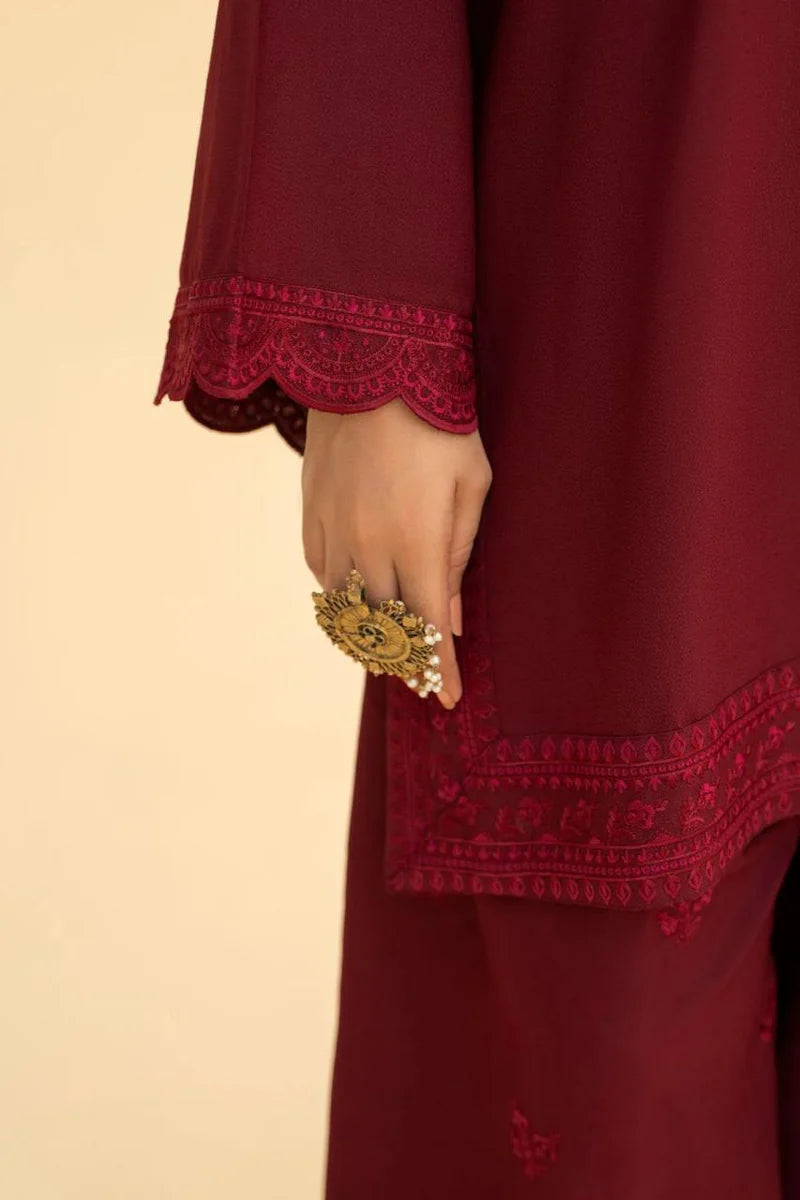 MEHERZA 3PC WITH SHAWL ( FARSHI SHALWAR )