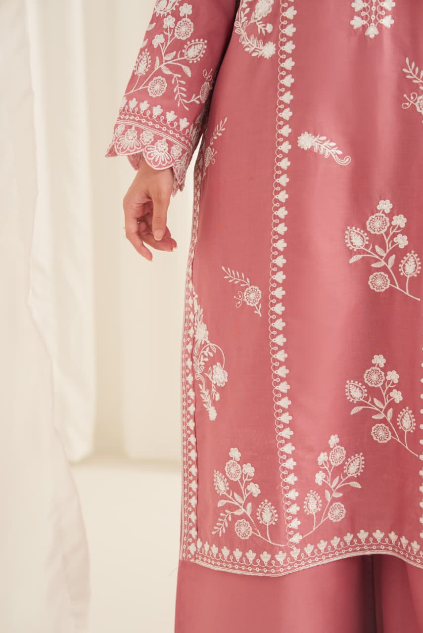 ELAAN EMBROIDERED 3PC (PLAZO)