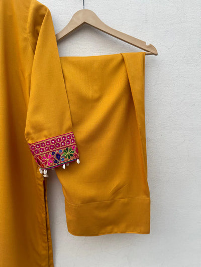 Afghani Suits With Farshi Shalwar – 3 Piece