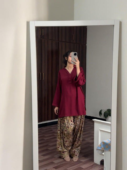 PARISA SET ( FARSHI SHALWAR )