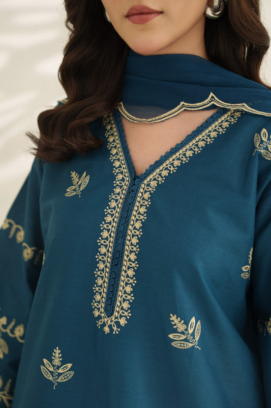 VICTORIA EMBROIDERED 3PC (FARSHI)