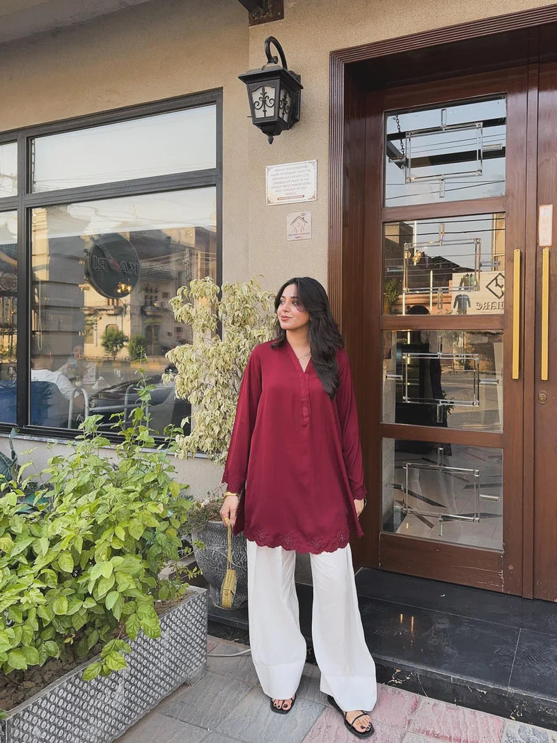 AFSHA 2PC ( FARSHI SHALWAR)