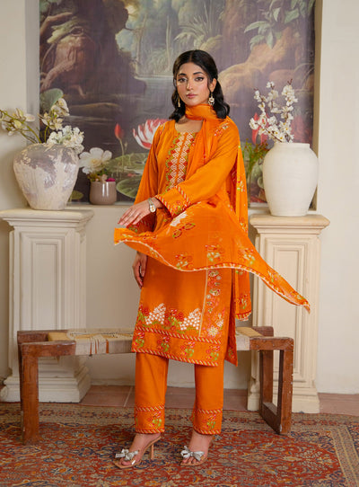 Mustard Elegance 3pcs