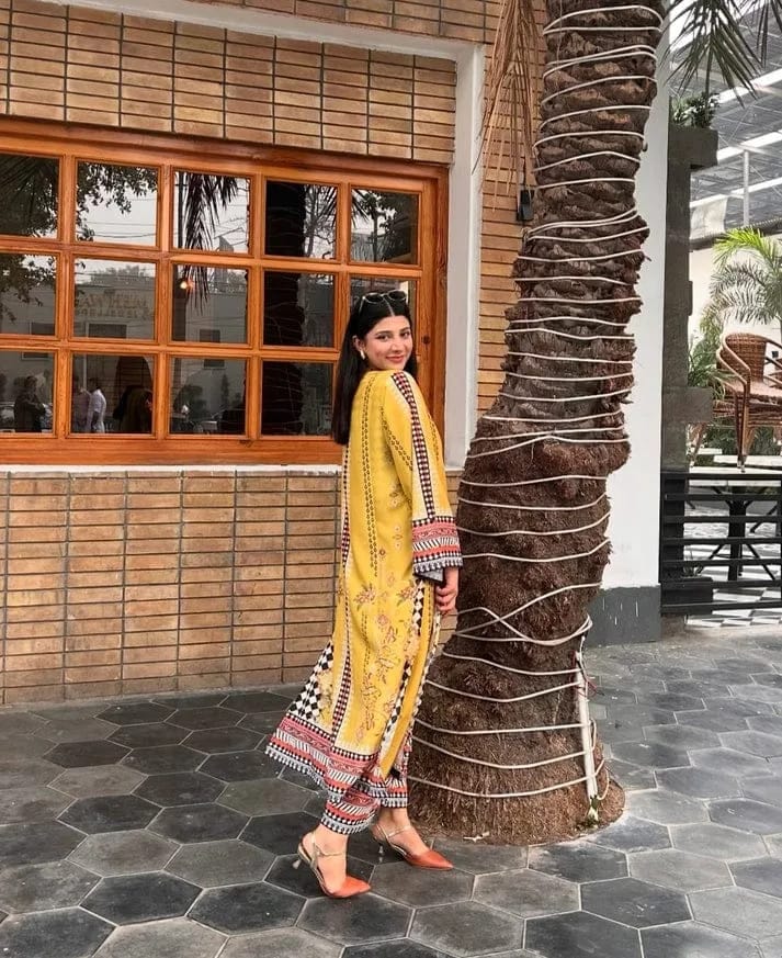 Yellow Blush Co-ord