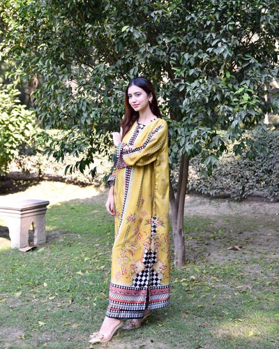 Yellow Blush Co-ord