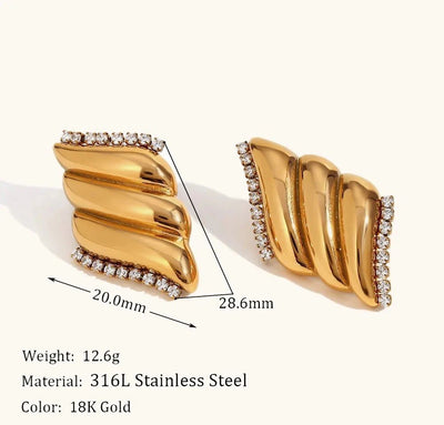 Wave Earrings