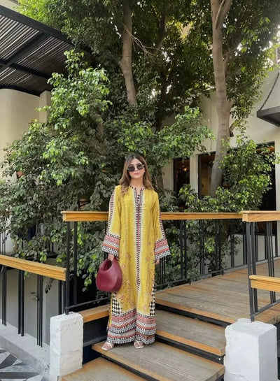 Yellow Blush Co-ord