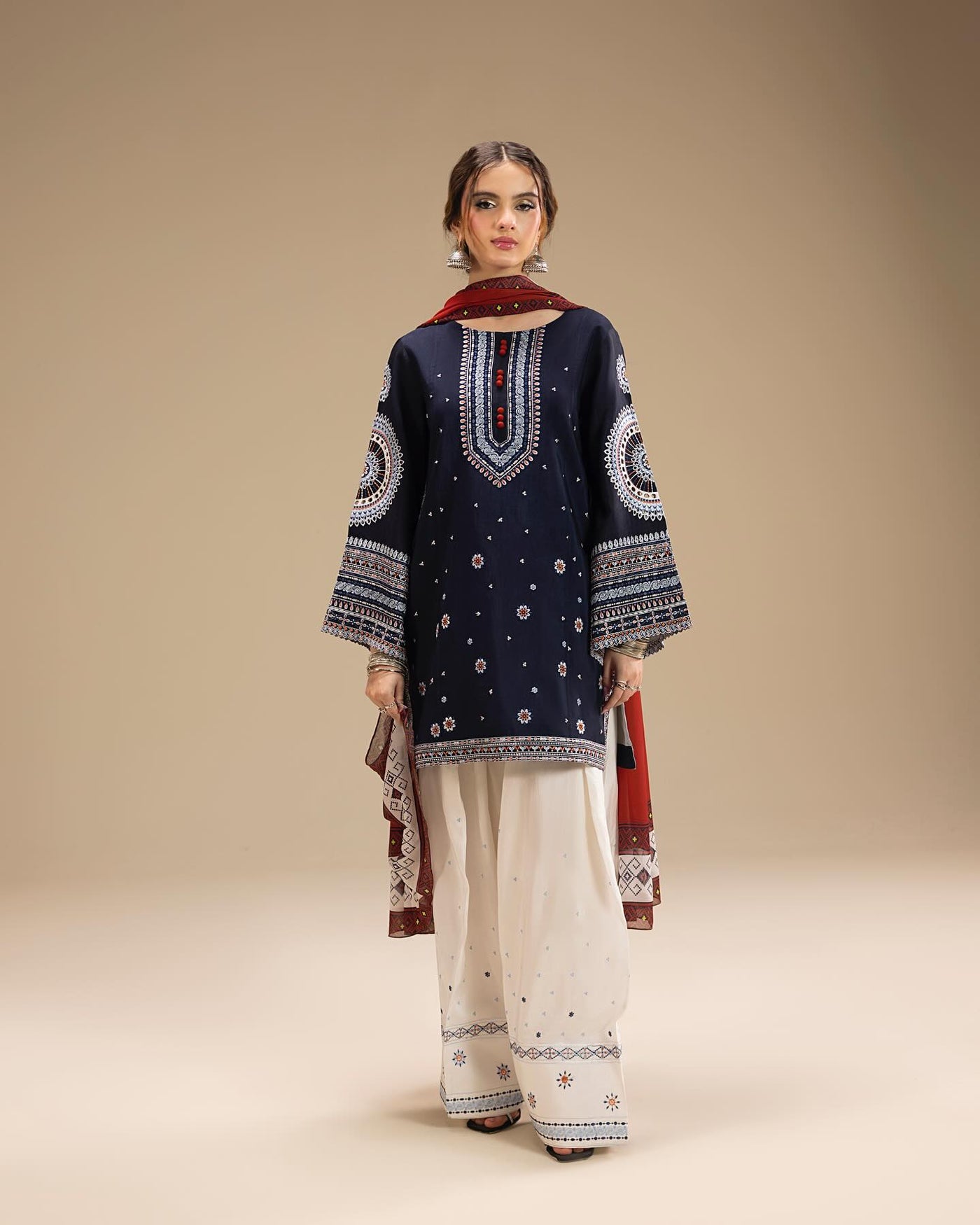 Dastaan Embroidered 3PC
