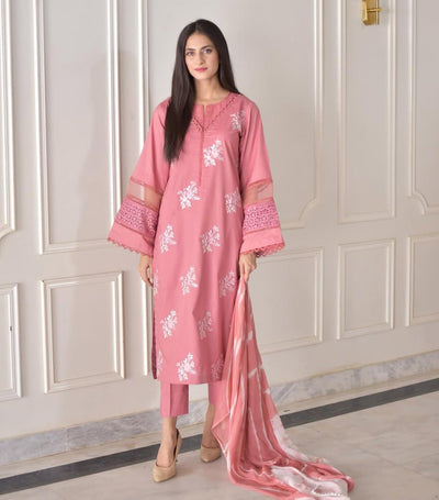 Hooriya PINK 3 PC