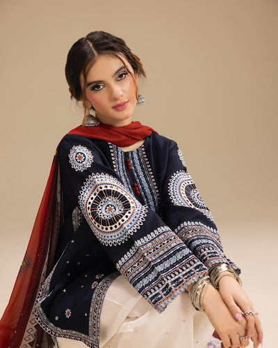 Dastaan Embroidered 3PC