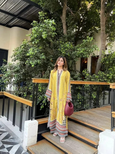 Yellow Blush Co-ord