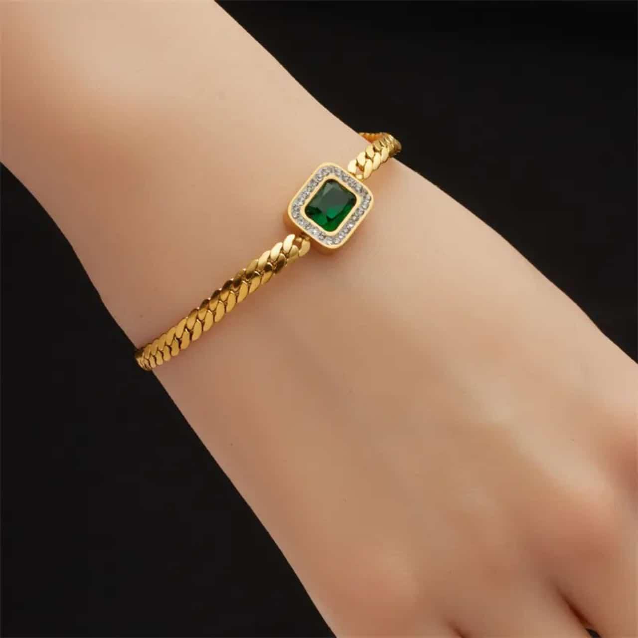 Emerald Bracelet